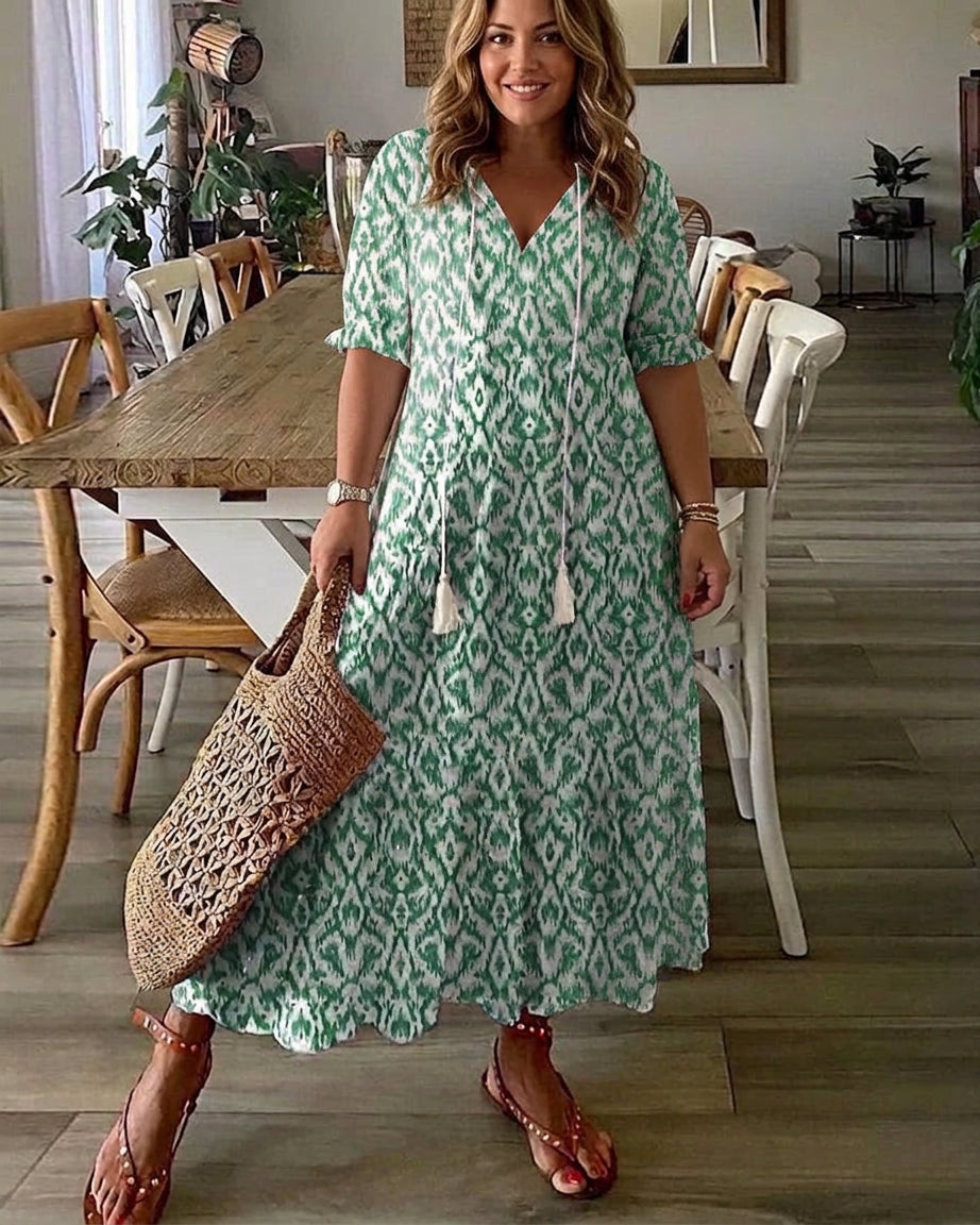 Rosalind - Boho Tummy Coverage Dress