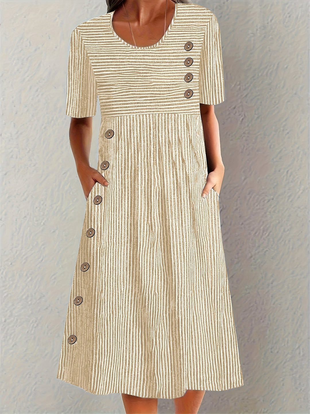 Emma | Striped Summer Dress