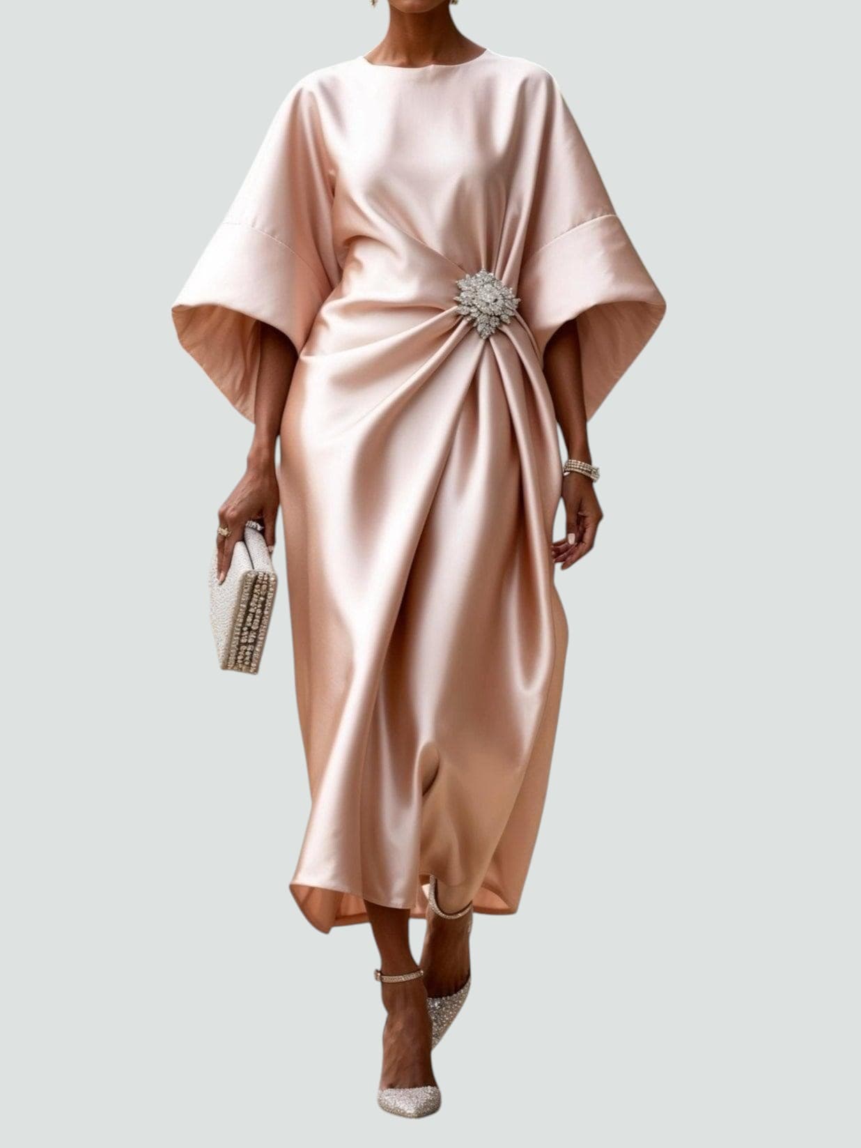 Estelle™ – CLASSIC FULL-LENGTH DRESS WITH RADIANT ALLURE