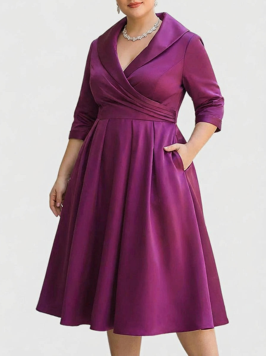 Nerissa - Elegant Midi Dress