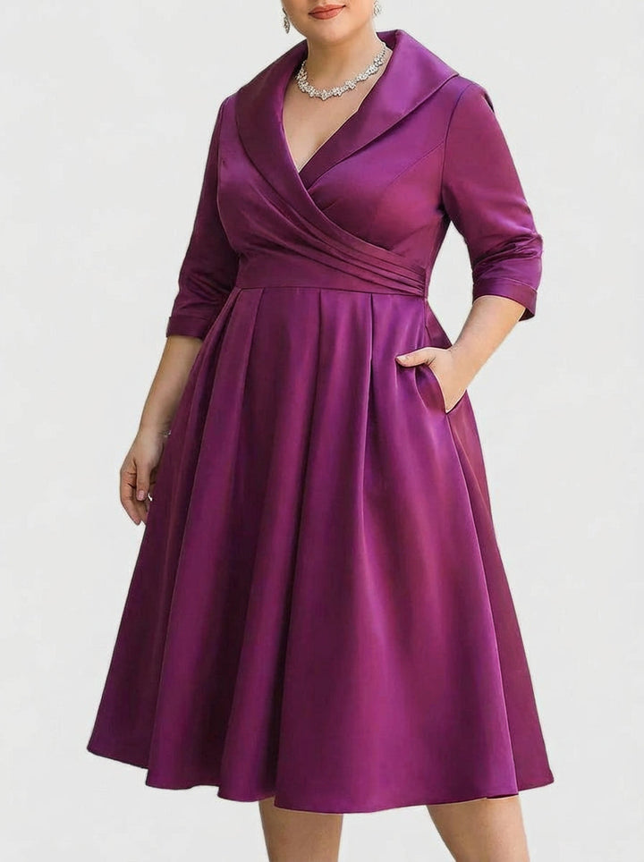 Nerissa - Elegant Midi Dress