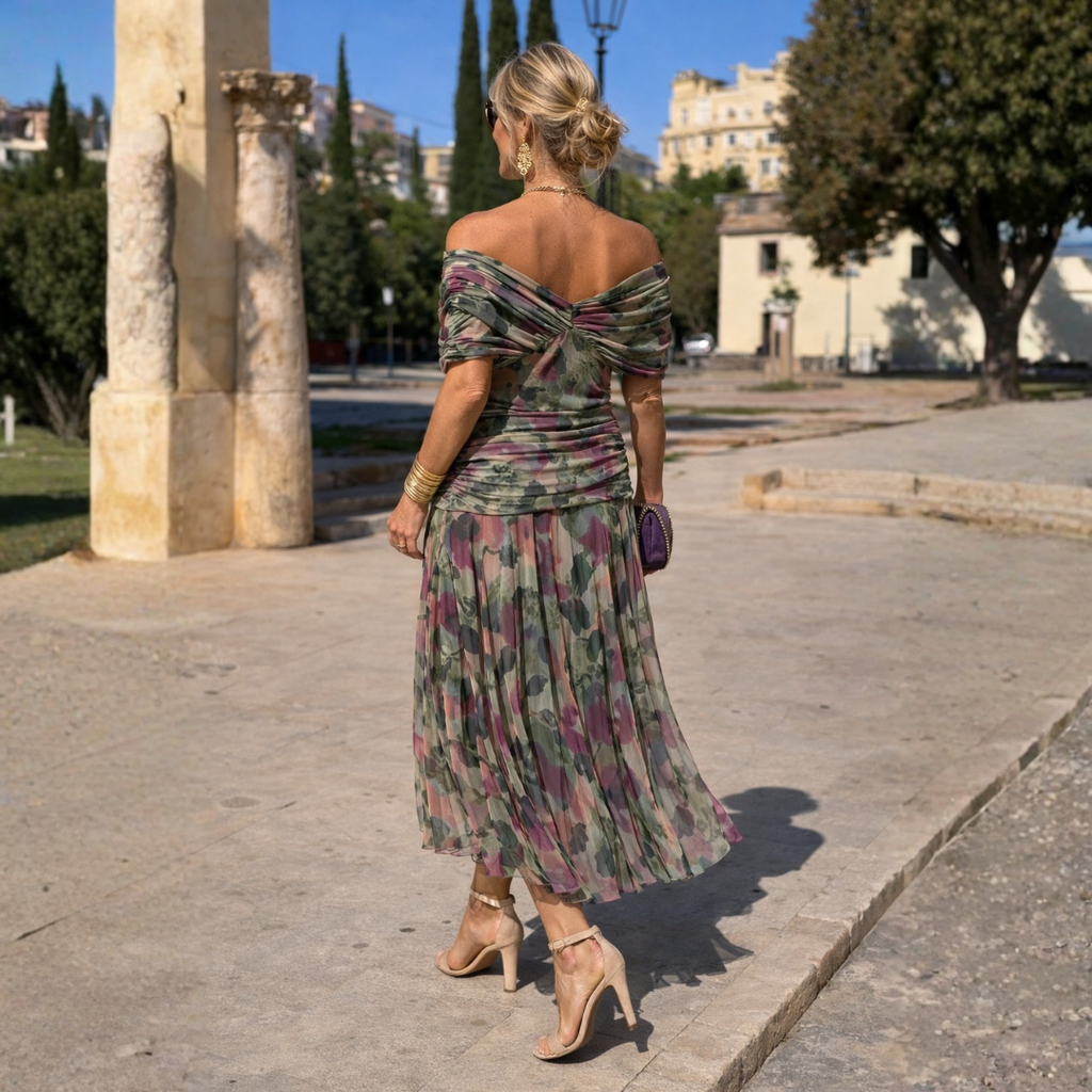 Donna | Off Shoulder Maxi Dress