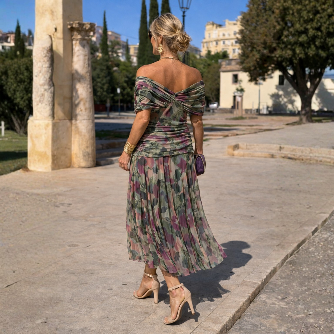 Donna | Off Shoulder Maxi Dress