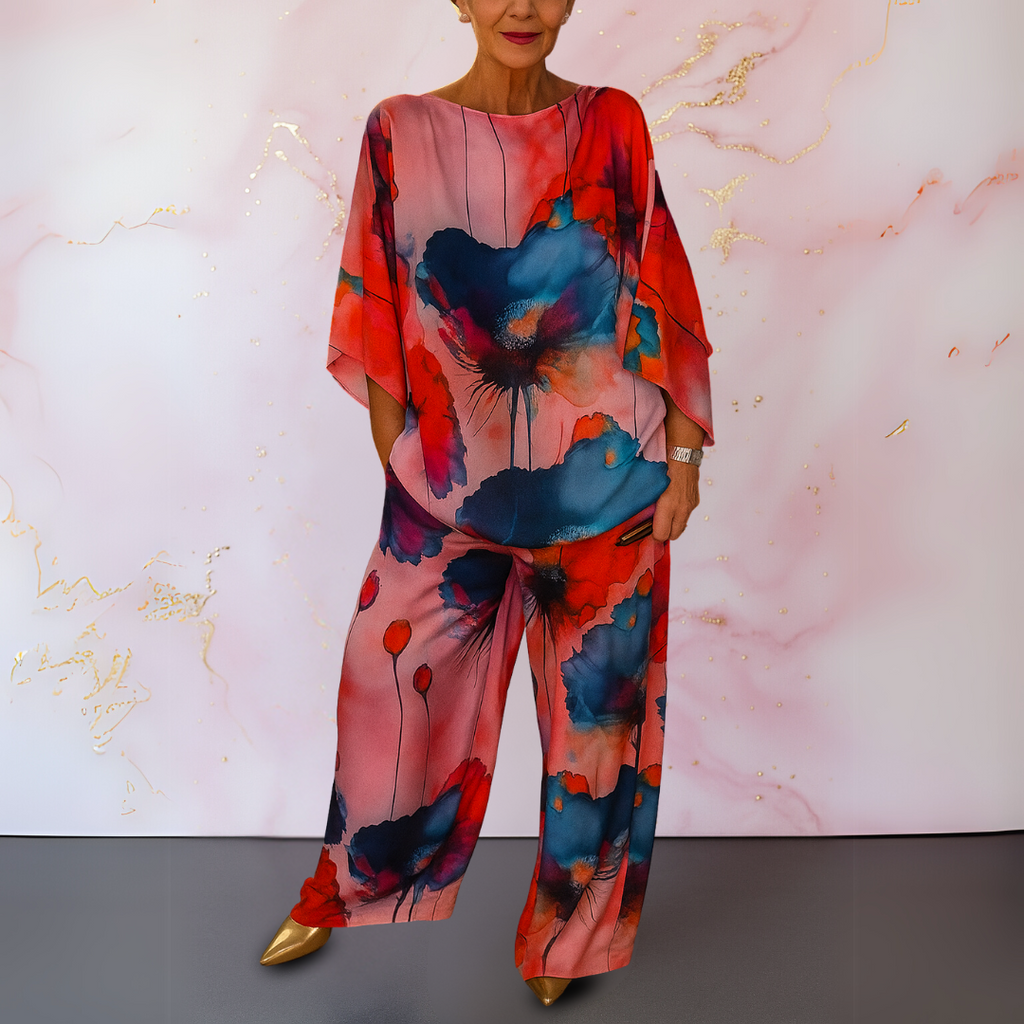 Maelora™ | Women's Satin Two-Piece Set