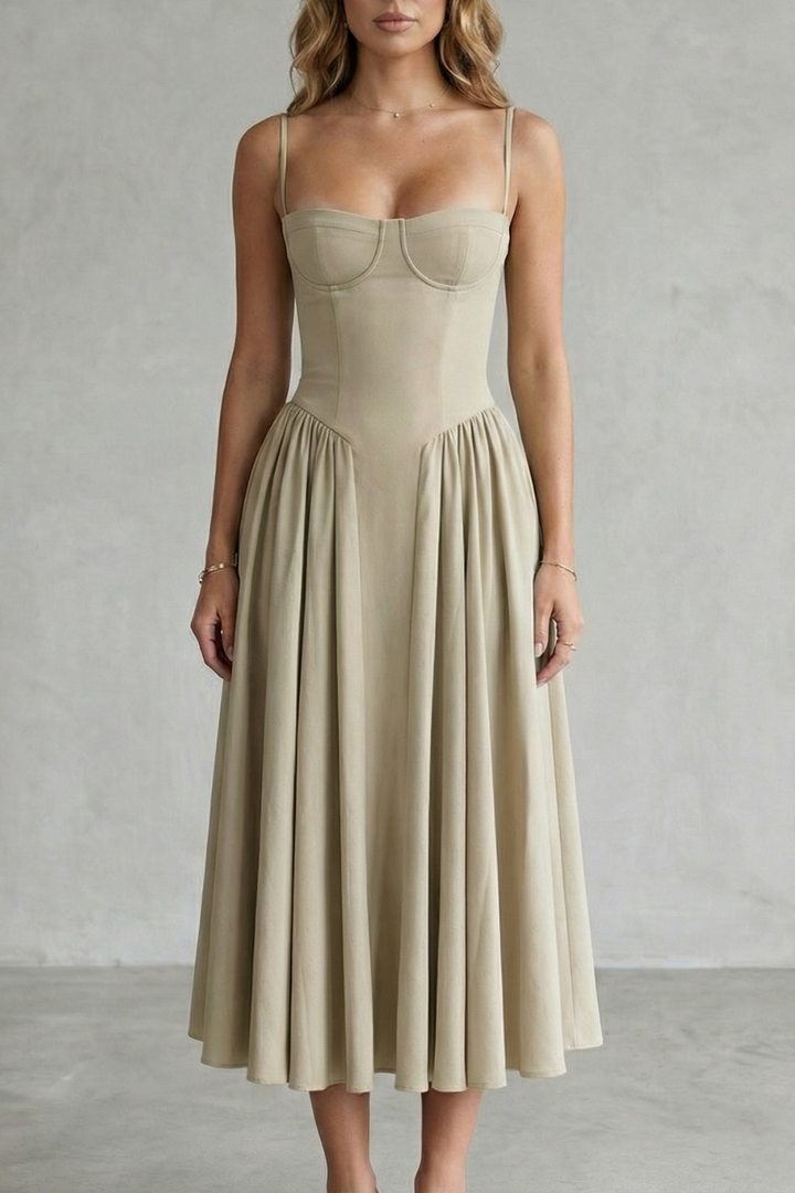 Selma – Timeless structure – Women’s Sleeveless Structured Dress