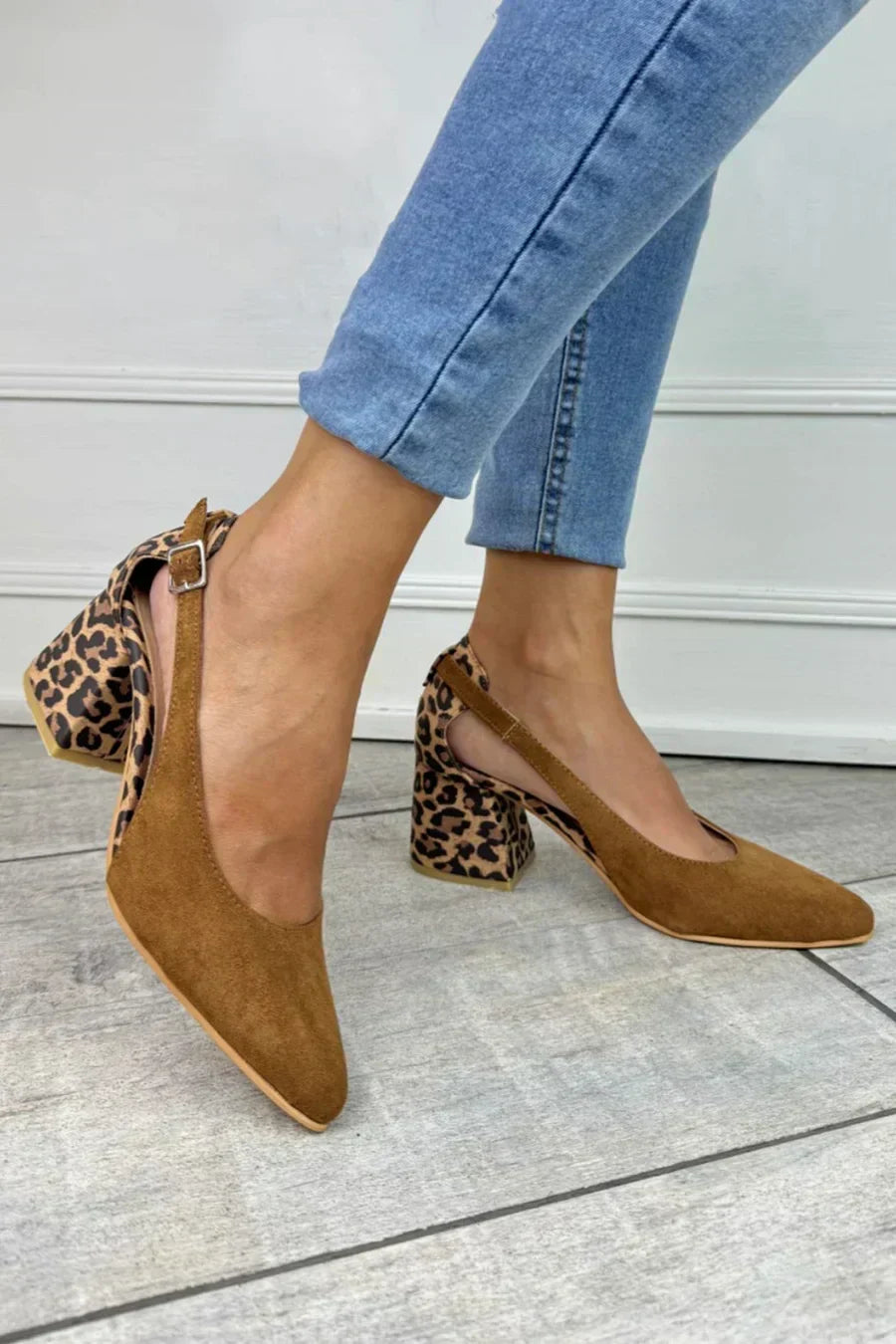 Julie | Leopard Print Heel