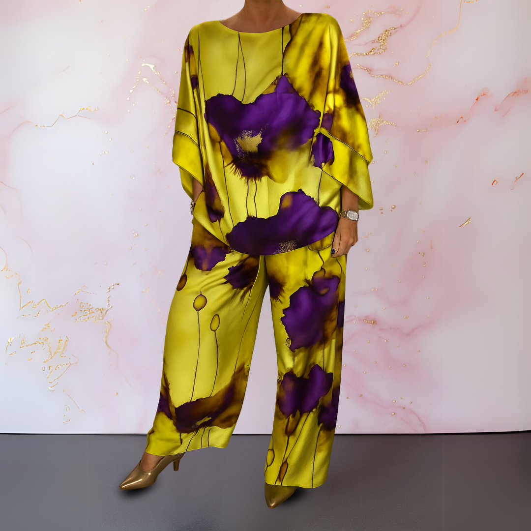 Maelora™ | Women's Satin Two-Piece Set