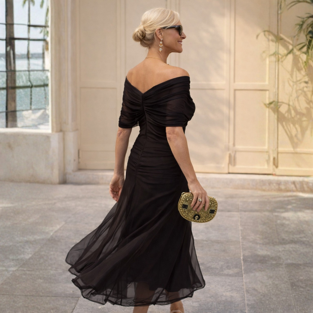 Donna | Off Shoulder Maxi Dress