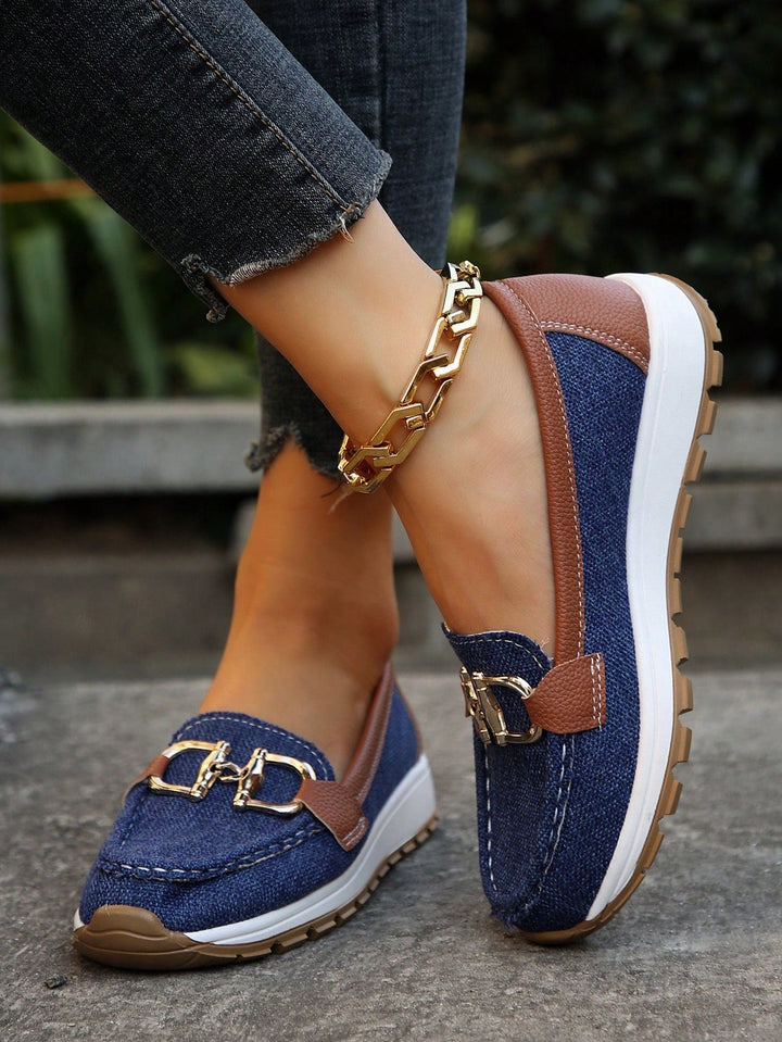 Amie - Flat Buckle Loafers