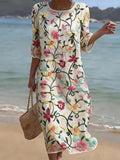 Erica | Elegant Floral Dress