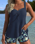 Solea | Short Striped Tankini