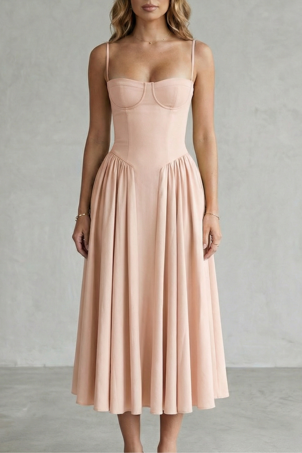 Selma – Timeless structure – Women’s Sleeveless Structured Dress