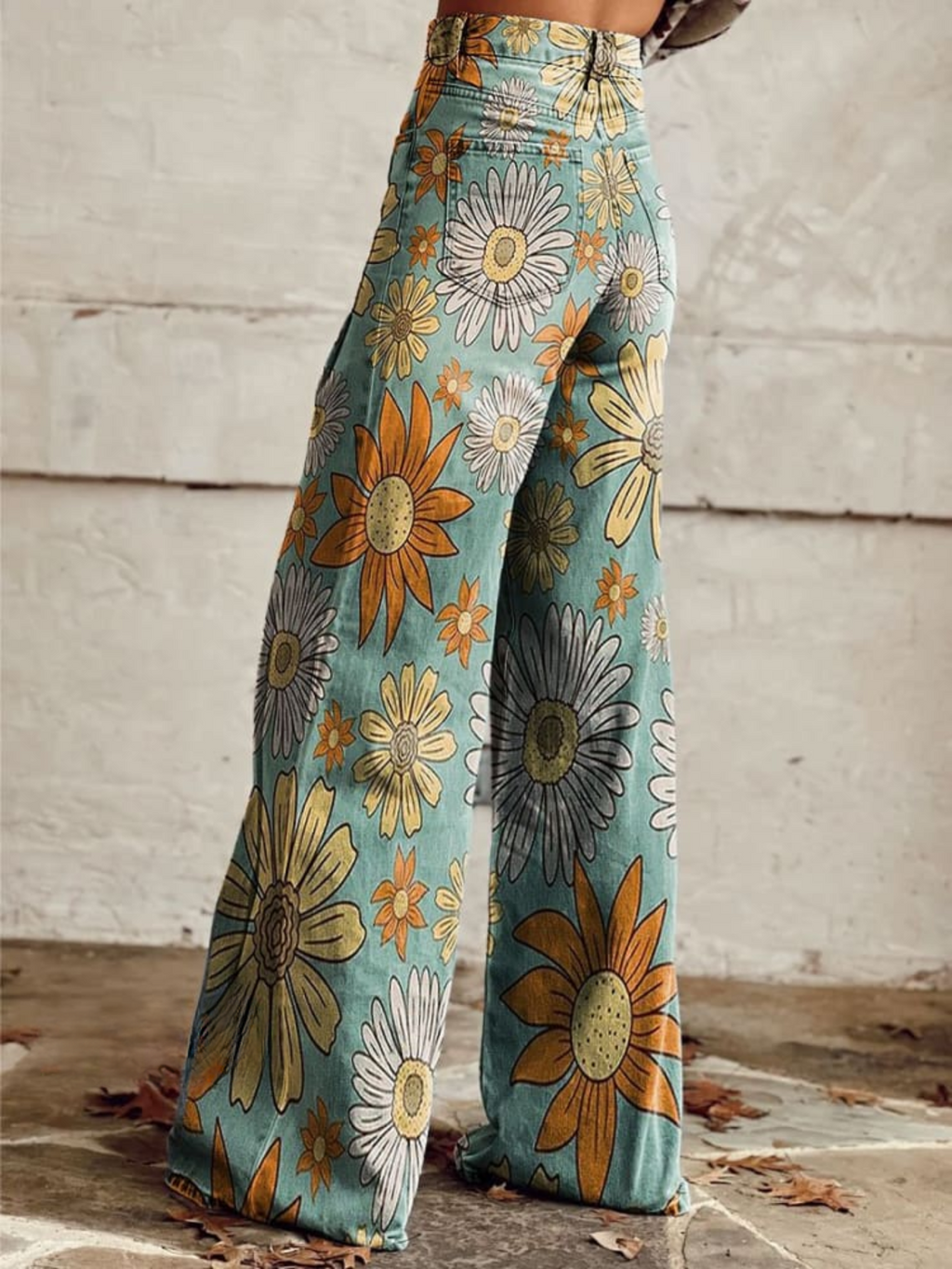 Sisi - Palazzo Pants Floral
