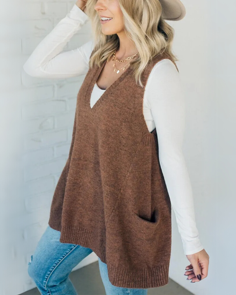 Anisha | Cozy Knit Vest