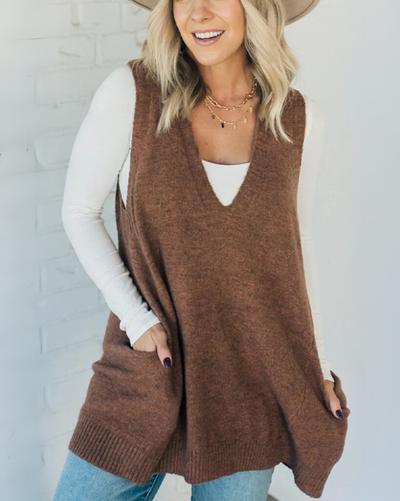 Anisha | Cozy Knit Vest
