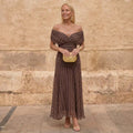 Sienna | Geometric Flow Dress