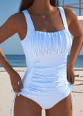 Courtney - Elegant Striped Swim Set