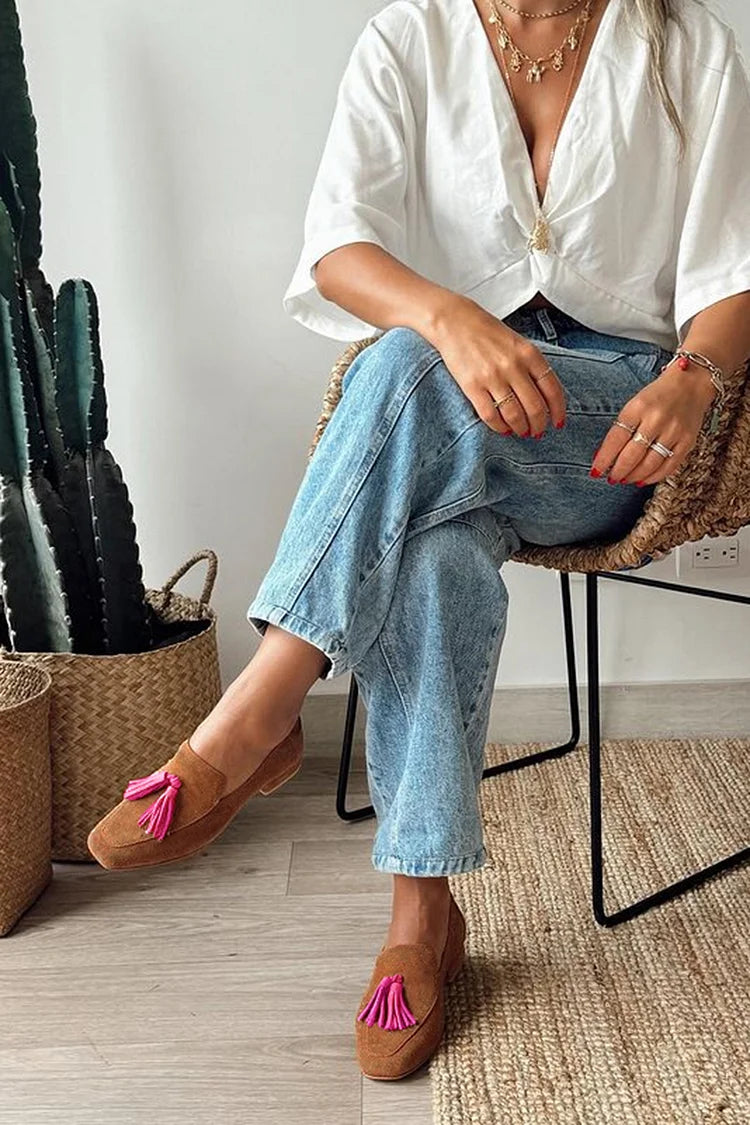 Diana | Brown Loafers