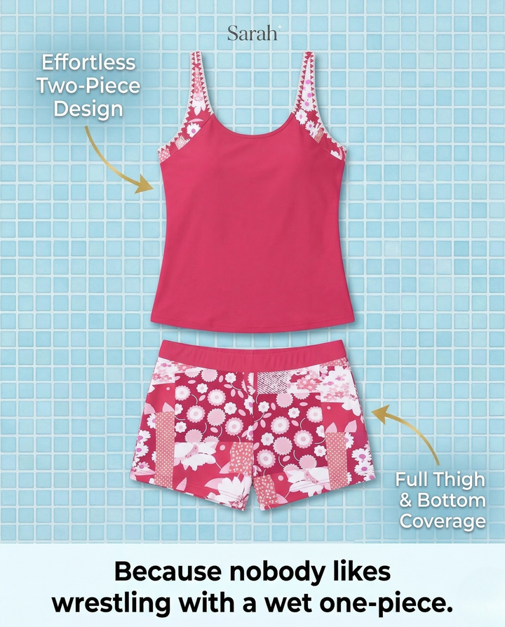 Sarah | Flattering Swimsuit Set