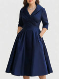 Nerissa - Elegant Midi Dress