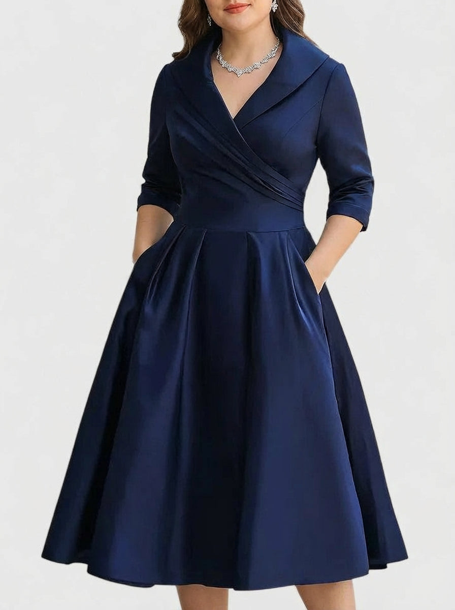 Nerissa - Elegant Midi Dress