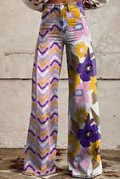 Isa - Boho Flower Pants