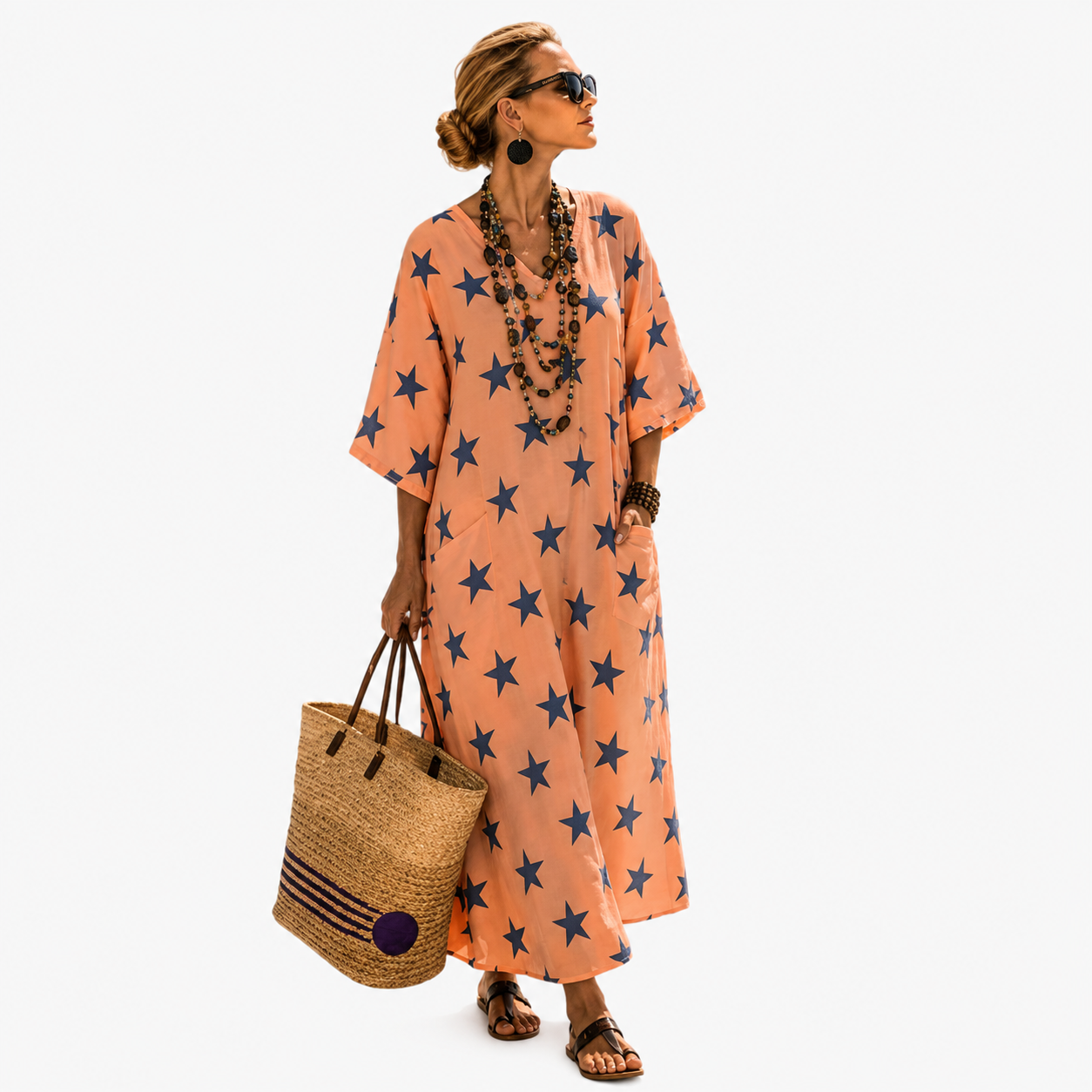 Ruby | Long Caftan Dress
