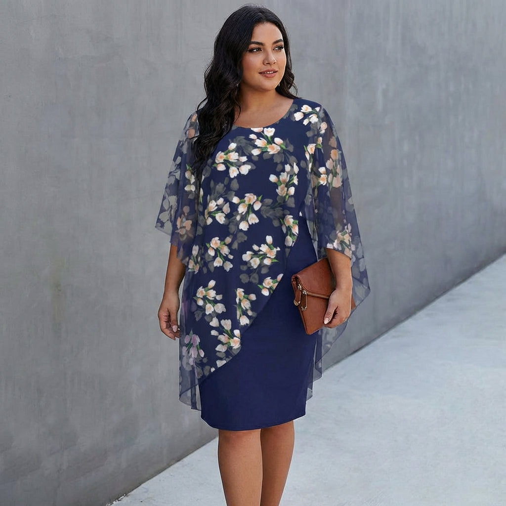 SABINE - Printed Elegant Dress