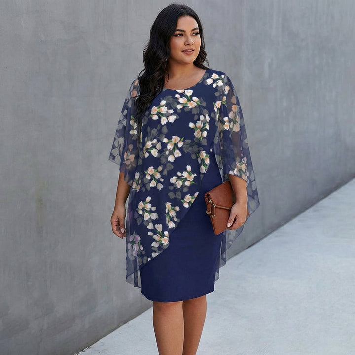SABINE - Printed Elegant Dress