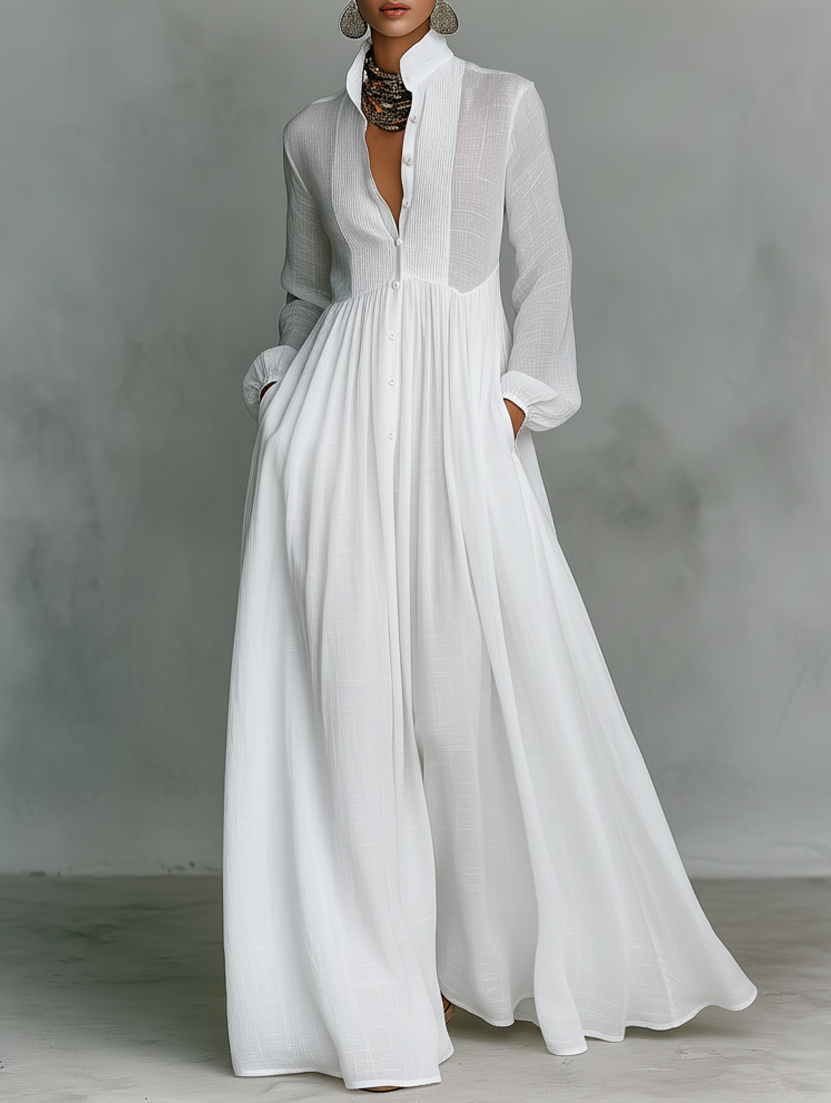 Veronica | Long Sleeve Maxi