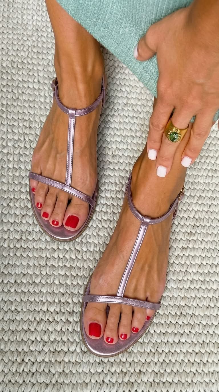 Loise – Golden comfort Sandals