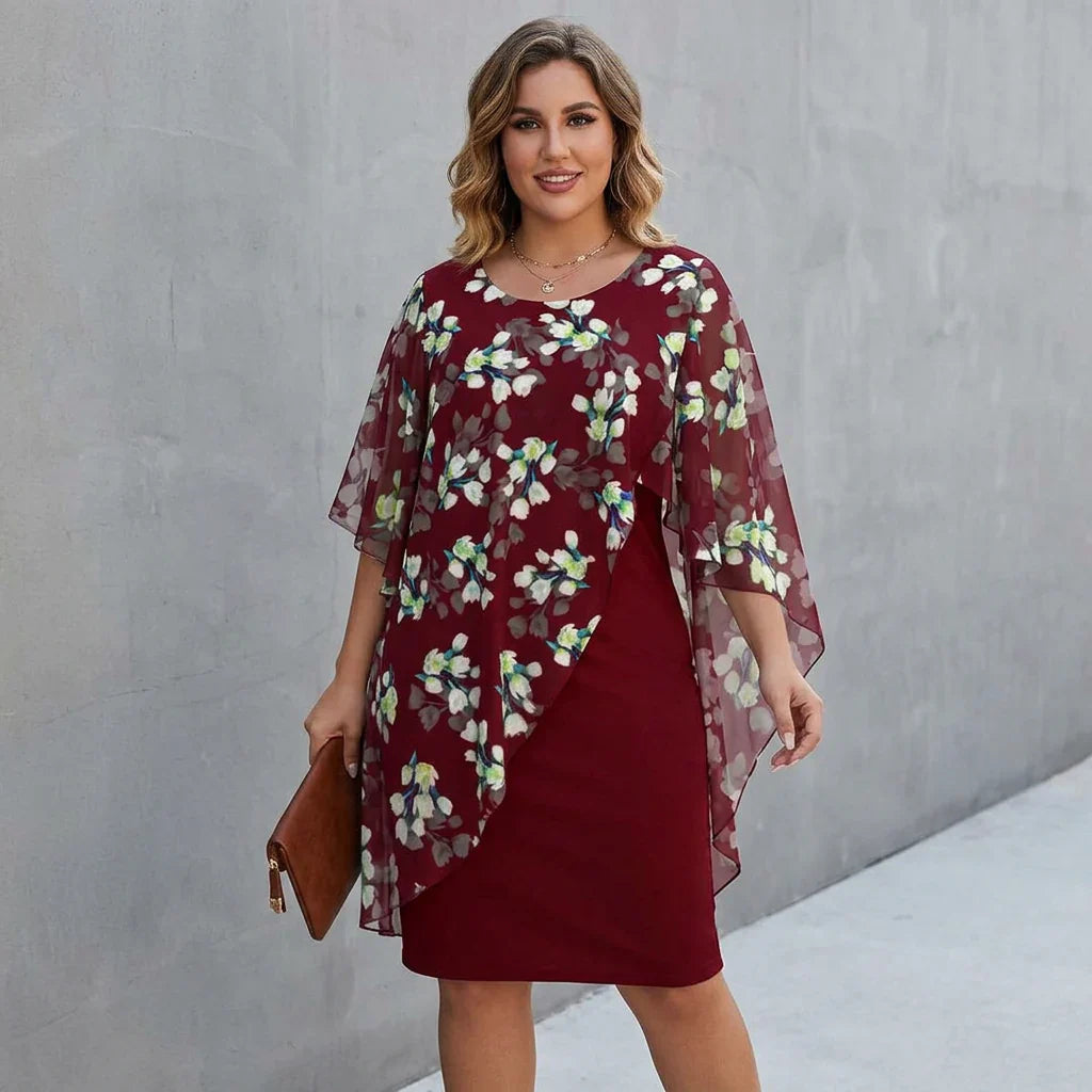 SABINE - Printed Elegant Dress