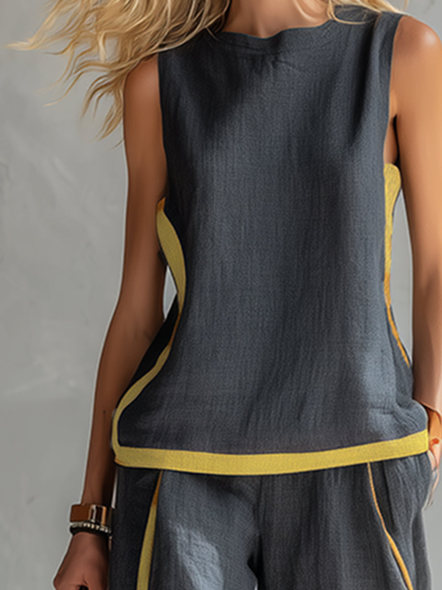 Leila™ - Linen Two Piece Set