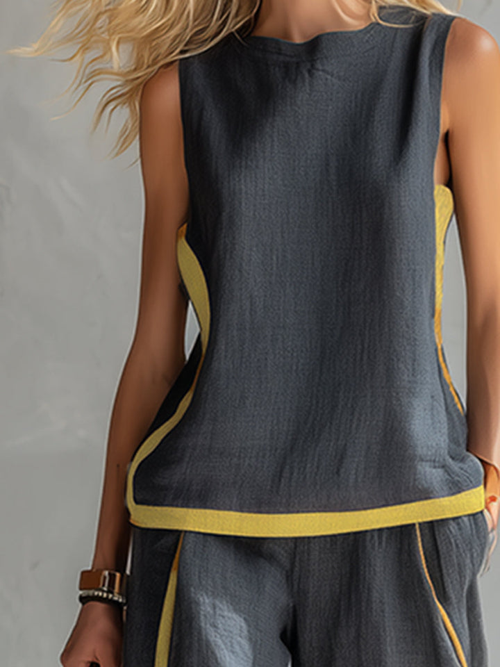 Leila™ - Linen Two Piece Set