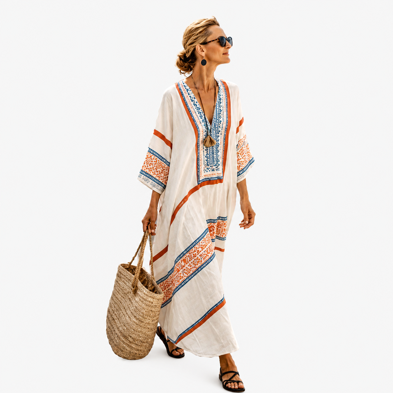 Norma | Long Caftan Dress