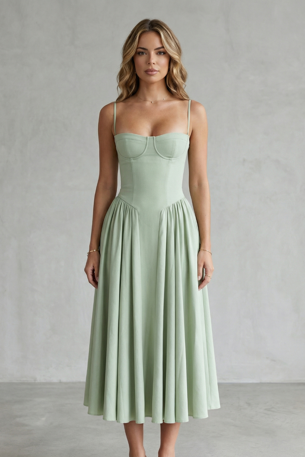 Selma – Timeless structure – Women’s Sleeveless Structured Dress