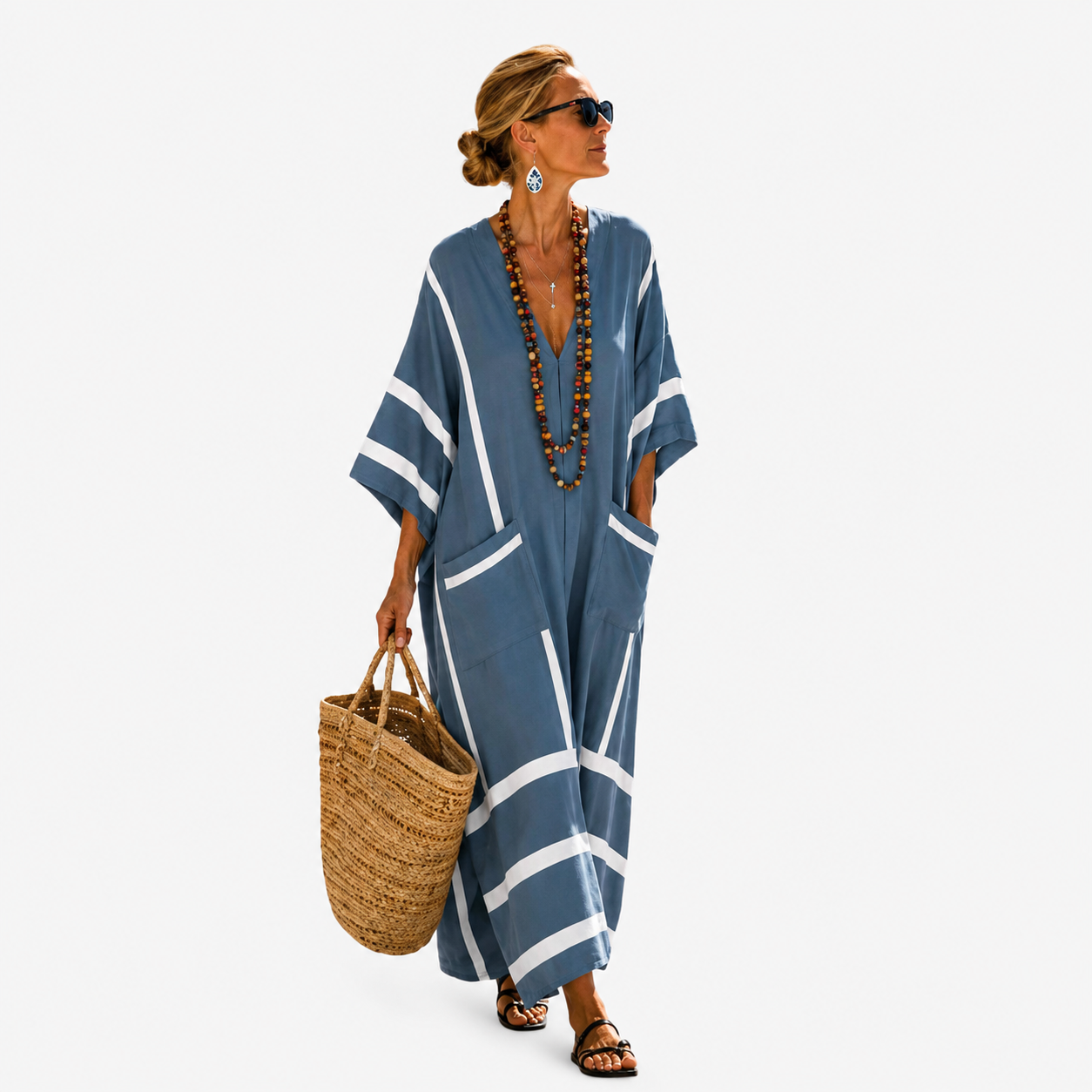 Hazel | Long Caftan Dress