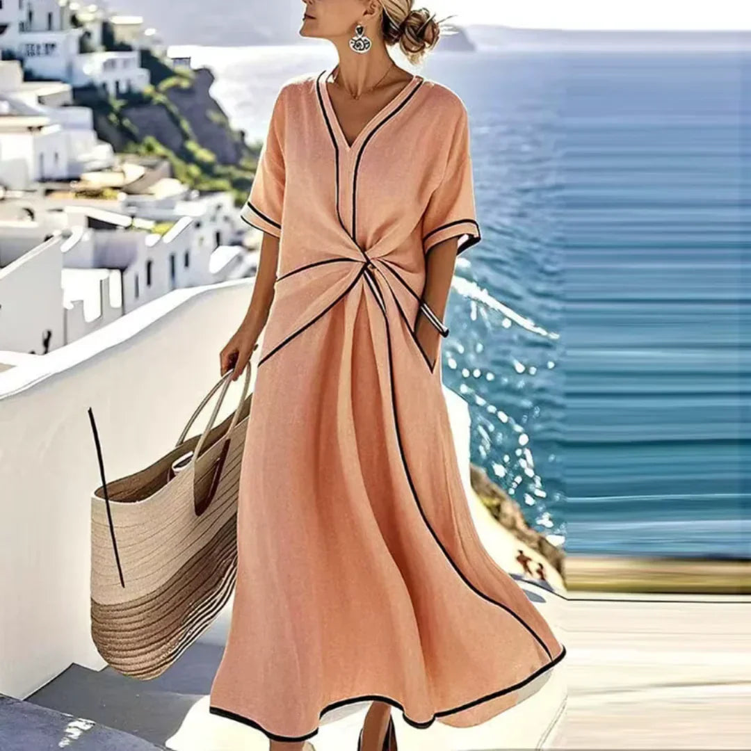 Athena™ | Elegant Loose Fit Summer Maxi Dress