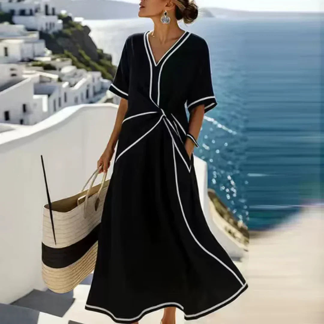 Athena™ | Elegant Loose Fit Summer Maxi Dress