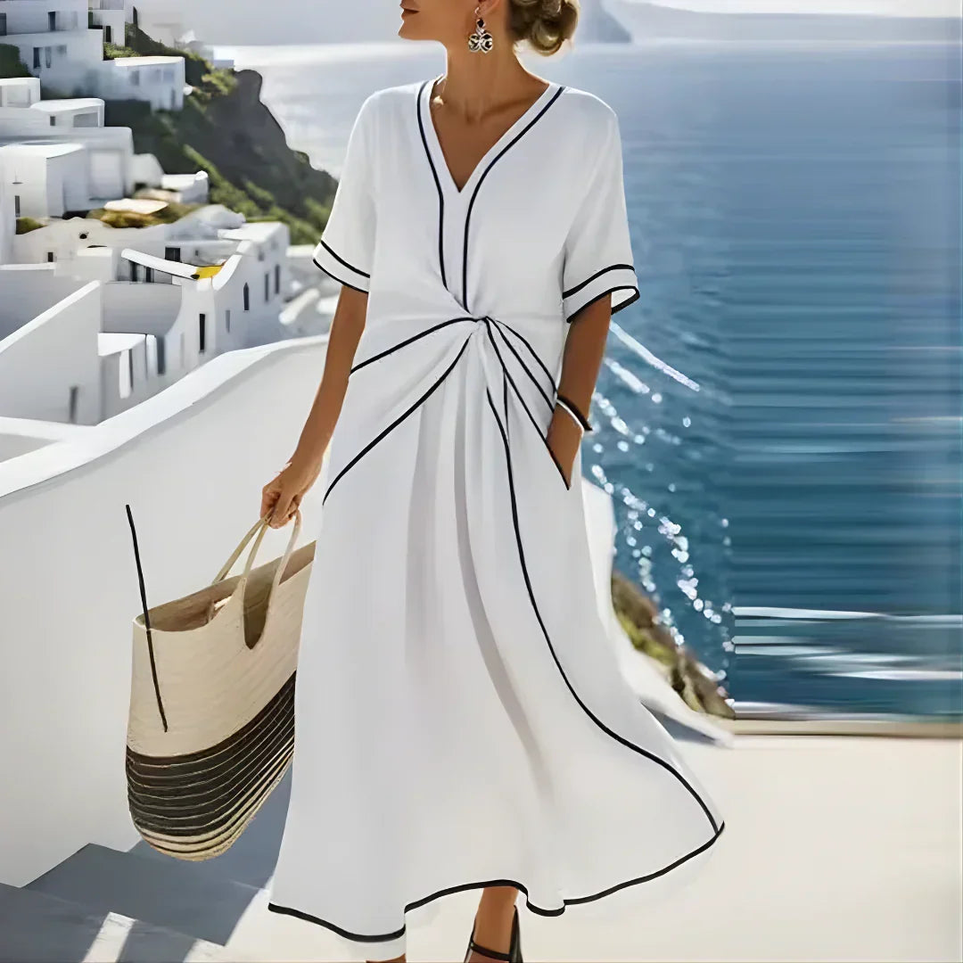 Athena™ | Elegant Loose Fit Summer Maxi Dress