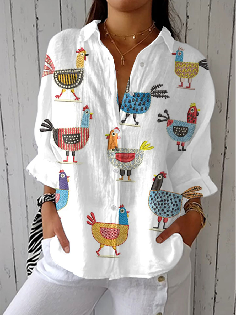 Hester | Playful Hen Blouse