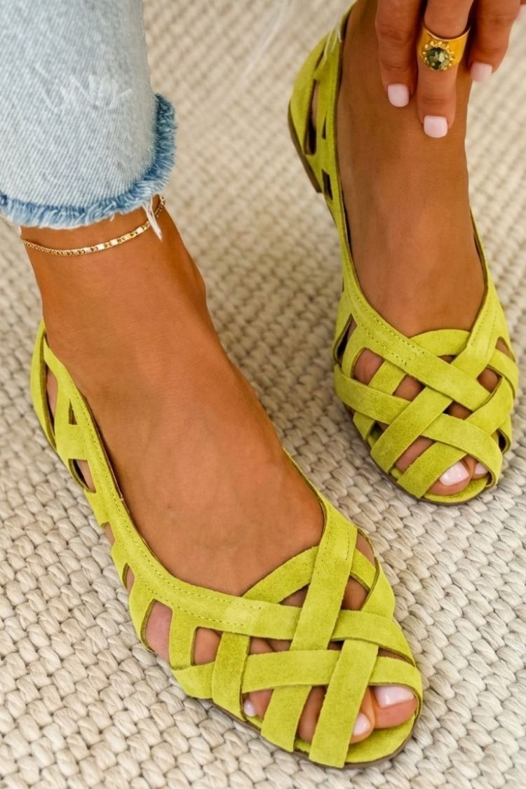Helen – Woven Summer Sandals