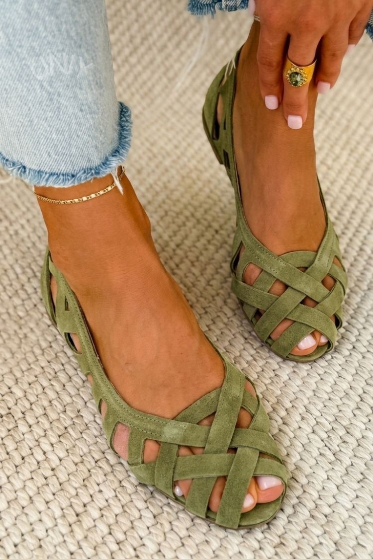 Helen – Woven Summer Sandals