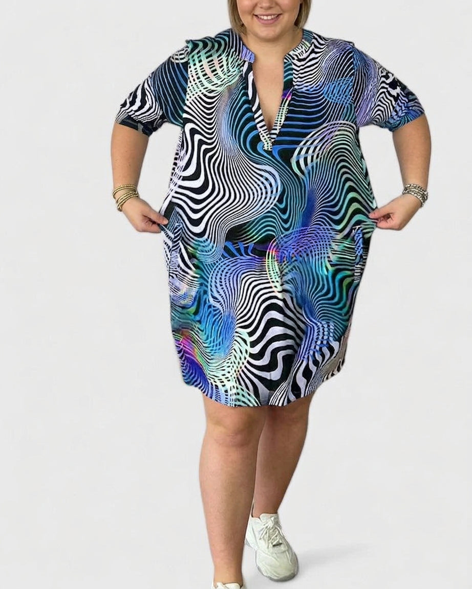 Niamh | Sophisticated V-neck Dress