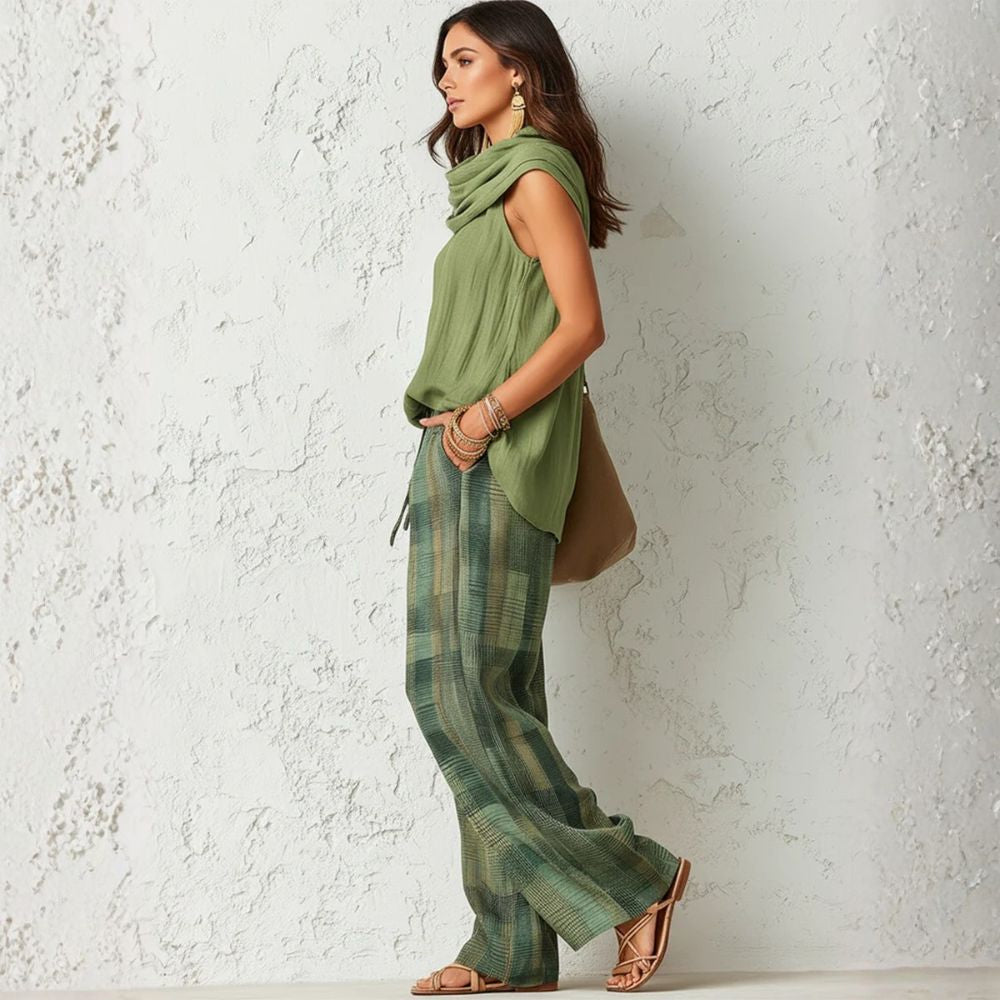 Auristela | Natural Two-Piece Set