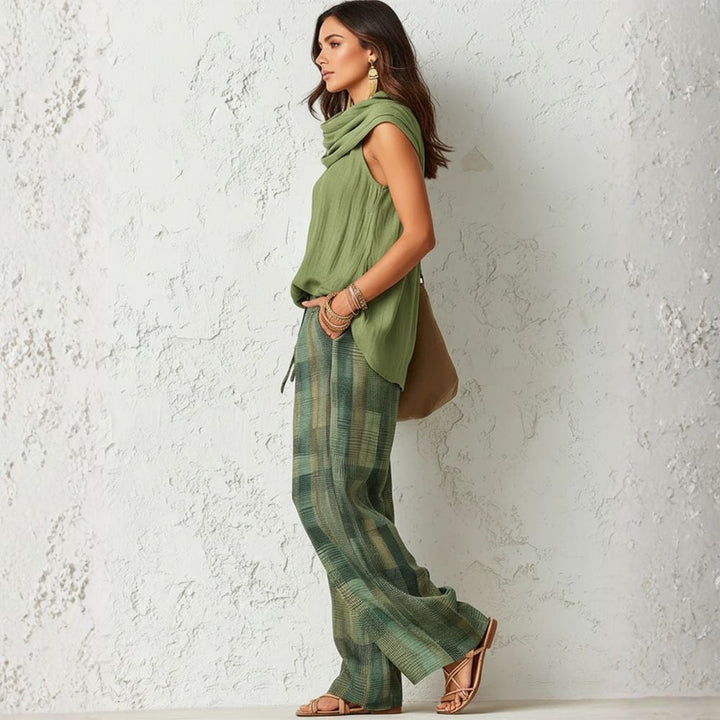 Auristela | Natural Two-Piece Set