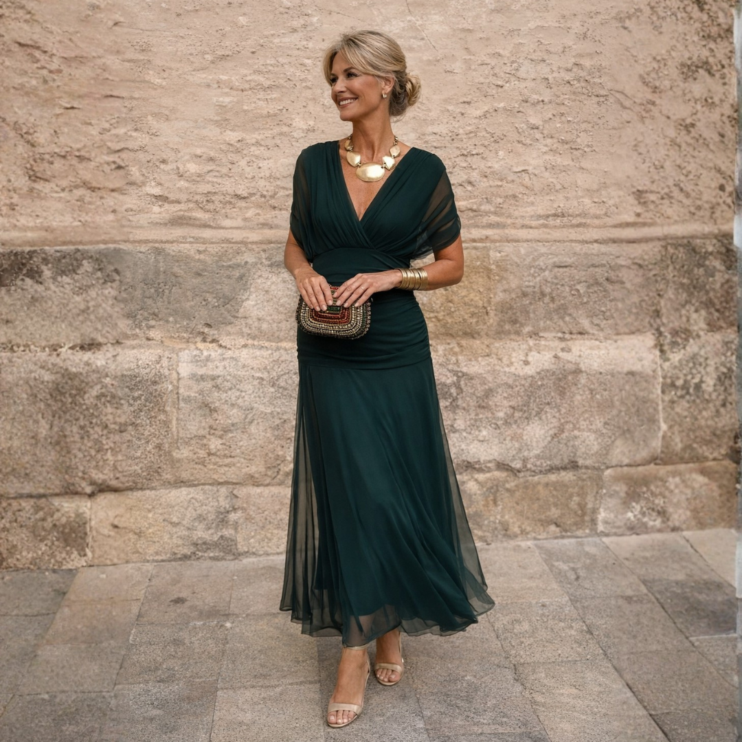 Donita  | Off-Shoulder Maxi Dress