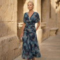 Luna | Elegant Blue Dress