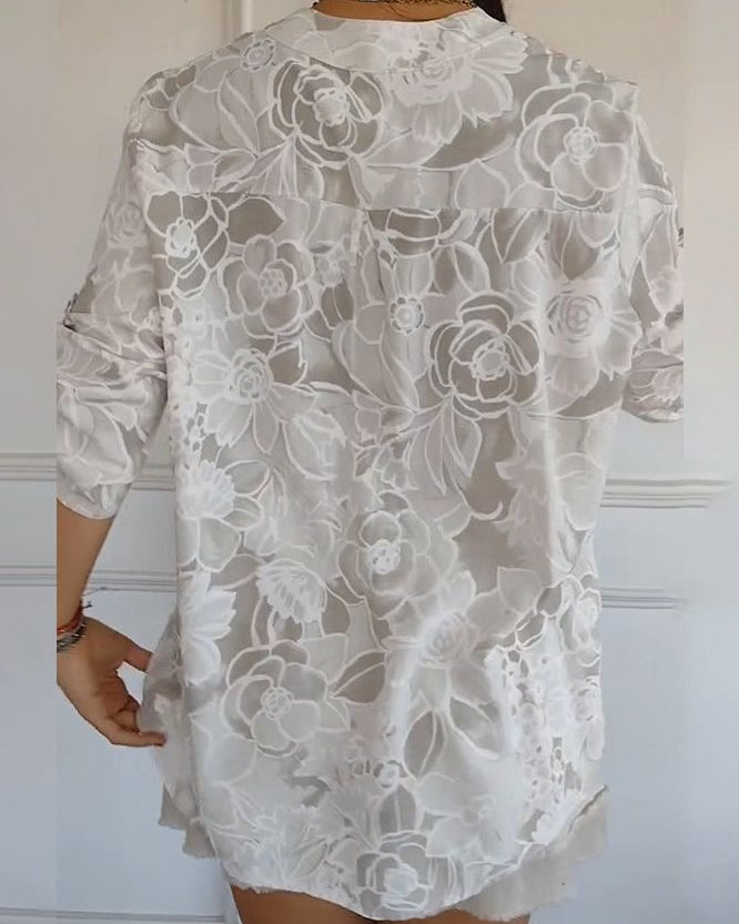 Sandra™ - Elegant Blouse with Pocket