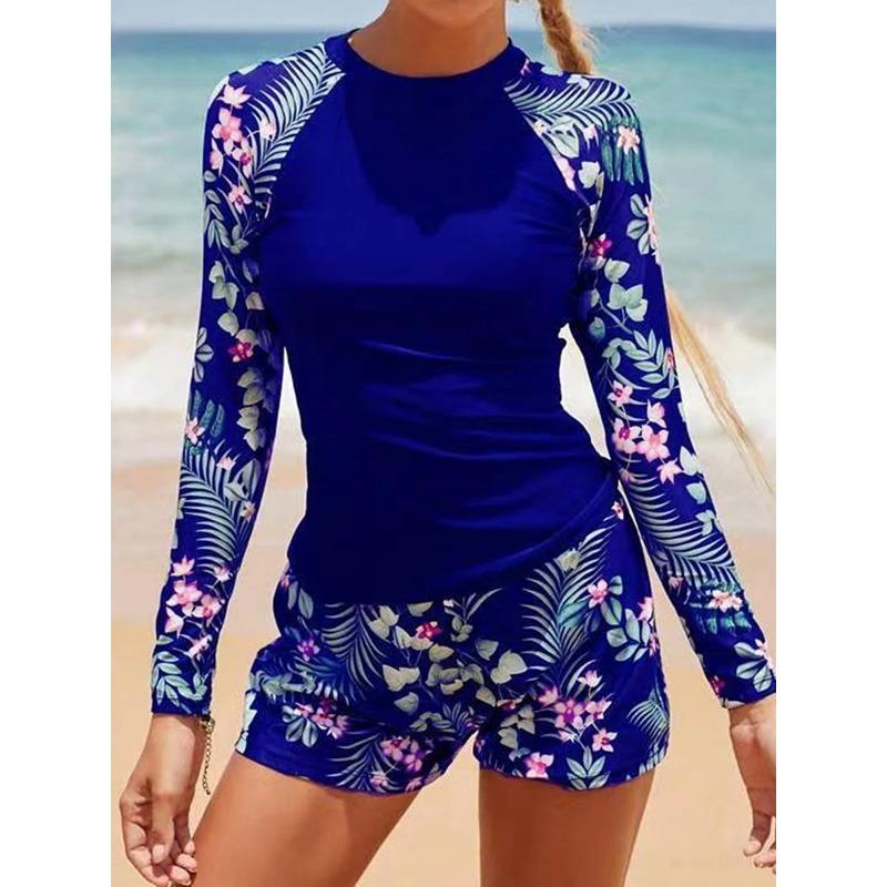 Ivy | Long-Sleeve Two-Piece Surfing Swimsuit